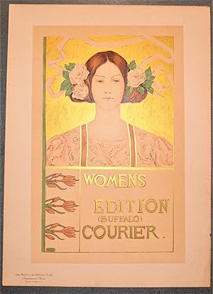Affiche américaine pour la Women's Edition Buffalo Courrier. Buffalo, N.Y. 1894.