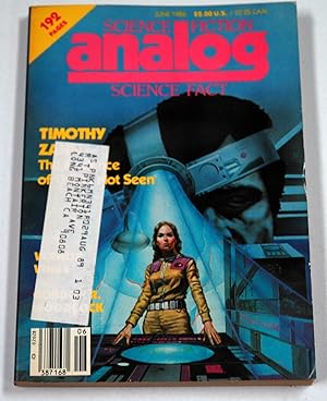 Imagen del vendedor de ANALOG Science Fiction/ Science Fact: June 1986 ("Marooned in Realtime") a la venta por Preferred Books