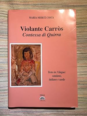 Imagen del vendedor de Violante Carrs. Contessa di Quirra a la venta por Campbell Llibres