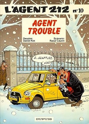 Bild des Verk�ufers f�r Agent 212 n�10 - Agent trouble zum Verkauf von Les Kiosques