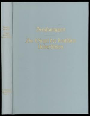 Immagine del venditore per Berufswappen. Die Siegel der deutschen Universitten. J. Siebmacher's groes Wappenbuch. Band 7. venduto da Antiquariat Lenzen