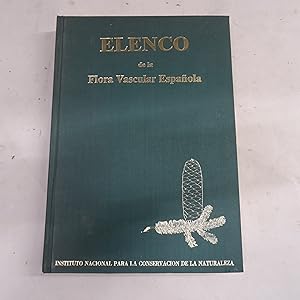 Image du vendeur pour ELENCO DE LA FLORA VASCULAR ESPAOLA (Pennsula y Baleares) mis en vente par Librera J. Cintas