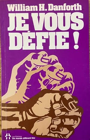 Imagen del vendedor de Je vous dfie a la venta por Livres Norrois