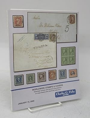 Imagen del vendedor de Worldwide Stamps & Covers, Especially Canada with Numeral Cancellations on Large Queens (the Geoff Hill Collection) a la venta por Attic Books (ABAC, ILAB)