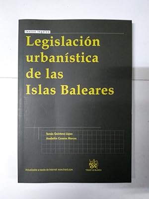 Immagine del venditore per Legislacin urbanstica de las Islas Baleares venduto da Libros Ambig