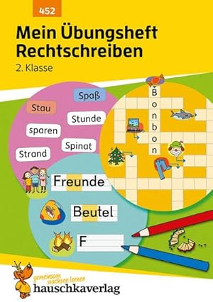 Seller image for Mein bungsheft Rechtschreiben 2. Klasse : Deutsch-Aufgaben mit Lsungen - Schreiben lernen for sale by Smartbuy
