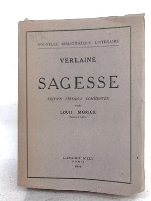 Image du vendeur pour Sagesse mis en vente par World of Rare Books