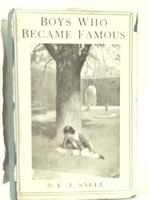 Imagen del vendedor de Boys Who Became Famous a la venta por World of Rare Books