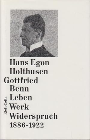 Bild des Verkufers fr Gottfried Benn: Leben, Werk, Widerspruch ; 1886 - 1922. zum Verkauf von Fundus-Online GbR Borkert Schwarz Zerfa