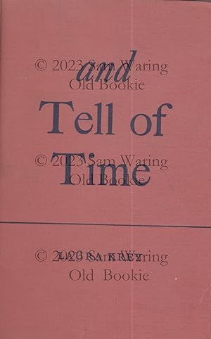 Seller image for And tell of time for sale by Old Bookie