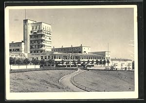 Bild des Verkufers fr Ansichtskarte Stuttgart, Weissenhofsiedlung, Hhen-Restaurant Schnblick zum Verkauf von Bartko-Reher