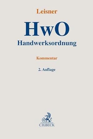 Seller image for Handwerksordnung for sale by AHA-BUCH GmbH