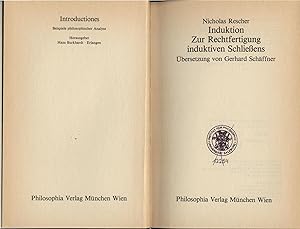 Bild des Verkufers fr Induktion. Zur Rechtfertigung induktiven Schlieens zum Verkauf von avelibro OHG