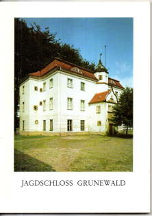 Imagen del vendedor de Jagdschlo Grunewald. a la venta por Leonardu