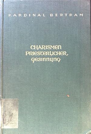 Image du vendeur pour Charismen priesterlicher Gesinnung und Arbeit : Skizzen und Winke fr Tage der Recollectio. mis en vente par books4less (Versandantiquariat Petra Gros GmbH & Co. KG)