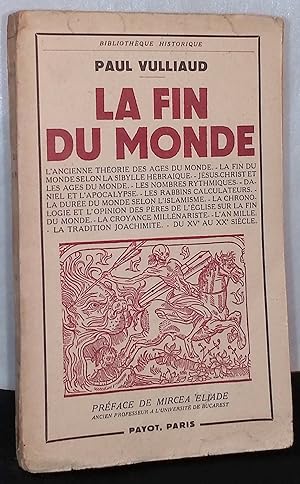 Imagen del vendedor de La Fin du Monde a la venta por San Francisco Book Company