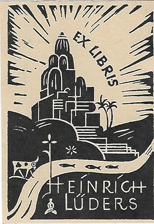 Exlibris Heinrich Lüders