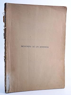 Imagen del vendedor de DE MI VALENCIA DE OTROS TIEMPOS IV. MEMORIAS DE UN SETENTN (T. Llorente Falc) F. Domenech, 1945 a la venta por Libros Fugitivos