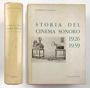 Storia del cinema sonoro 1926-1939. Roberto Paolella. Giannini Napoli 1966