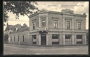 Ansichtskarte Neumünster, Gasthaus Reichshalle Altonaerstrasse Ecke Propstenstrasse