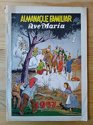 Almanaque familiar Ave María 1957