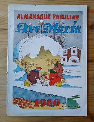 Almanaque familiar Ave María 1960