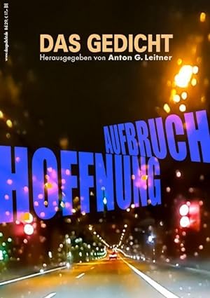 Immagine del venditore per Das Gedicht. Zeitschrift /Jahrbuch fr Lyrik, Essay und Kritik / Hoffnung & Aufbruch venduto da moluna