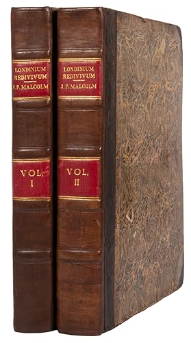 Bild des Verkufers fr Londinium Redivivum or, an Ancient History and Modern description of London. zum Verkauf von Shapero Rare Books