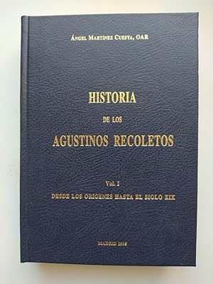 Seller image for HISTORIA DE LOS AGUSTINOS RECOLETOS I. for sale by TraperaDeKlaus