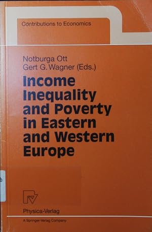 Bild des Verkufers fr Income inequality and poverty in Eastern und Western Europe. zum Verkauf von Antiquariat Bookfarm