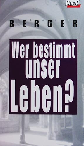 Seller image for Wer bestimmt unser Leben?. Schicksal - Zufall - Fgung. for sale by Antiquariat Bookfarm