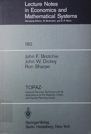 Seller image for TOPAZ. general planning technique and its applications at the regional, urban, and facility planning levels. for sale by Antiquariat Bookfarm