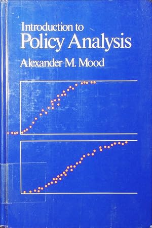 Imagen del vendedor de Introduction to policy analysis. a la venta por Antiquariat Bookfarm