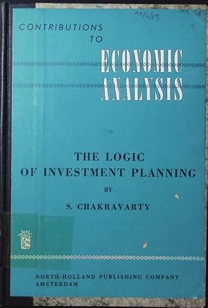 Bild des Verkufers fr The logic of investment planning. zum Verkauf von Antiquariat Bookfarm