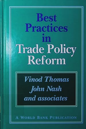 Seller image for Best practices in trade policy reform. for sale by Antiquariat Bookfarm