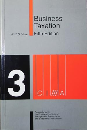 Bild des Verkufers fr Business taxation. zum Verkauf von Antiquariat Bookfarm