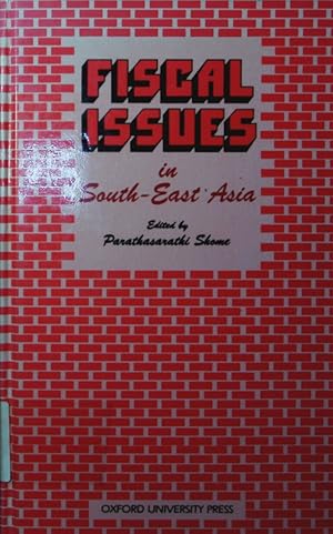 Bild des Verkufers fr Fiscal issues in South-East Asia. comparative studies of selected economies. zum Verkauf von Antiquariat Bookfarm