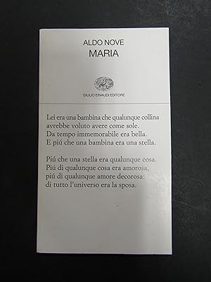 Nove Aldo. Maria. Einaudi. 2007-I