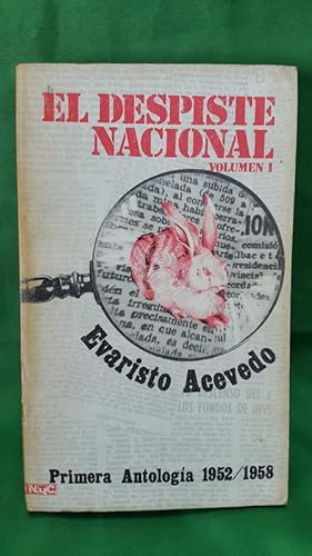 Bild des Verkufers fr El despiste nacional. Vol I. Primera antologa 1952/1958 zum Verkauf von MONKEY LIBROS