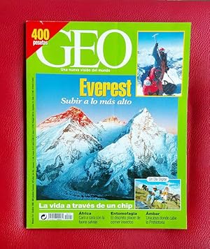 GEO. Everest. Subir a lo más alto. Nº 141. Octubre 1998