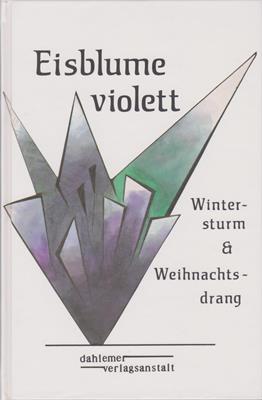 Eisblume violett - Wintersturm und Weihnachtsdrang