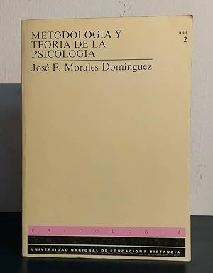 Immagine del venditore per Metodologa y teora de la Psicologa. Vol II venduto da MONKEY LIBROS