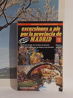 Seller image for Excursiones a pie por la provincia de Madrid. GR 10 for sale by MONKEY LIBROS