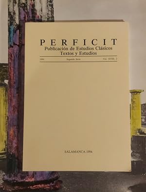 Perficit. Segunda Serie. Vol XVIII, 2. 1994