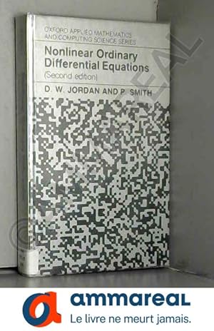 Bild des Verkufers fr Nonlinear Ordinary Differential Equations (Oxford Applied Mathematics & Computing Science Series) zum Verkauf von Ammareal