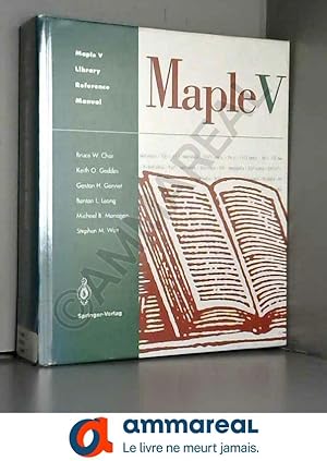 Imagen del vendedor de Maple V Library Reference Manual a la venta por Ammareal