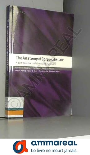 Imagen del vendedor de The Anatomy of Corporate Law: A Comparative and Functional Approach a la venta por Ammareal