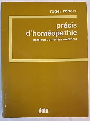 Précis d'homéopathie