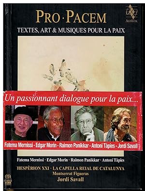 Imagen del vendedor de Pro Pacem. Texts, art & music for peace Libro + CD a la venta por Librera Santa Brbara