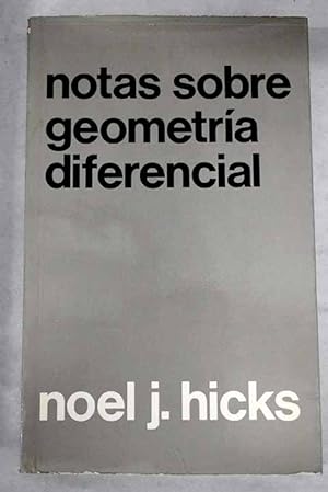 Notas sobre geometría diferencial
